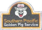 SOUTHERN PACIFIC PATCH (GOLDEN PIG SERVICE)
