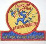 LONG ISLAND RAILROAD PATCH (The Route Of The DASHING COMMUTER)