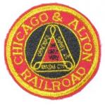CHICAGO & ALTON RAILROAD PATCH