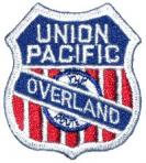 UNION PACIFIC RAILROAD PATCH (OVERLAND ROUTE)