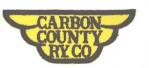 CARBON COUNTY RAILWAY PATCH