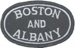 BOSTON & ALBANY RAILROAD PATCH